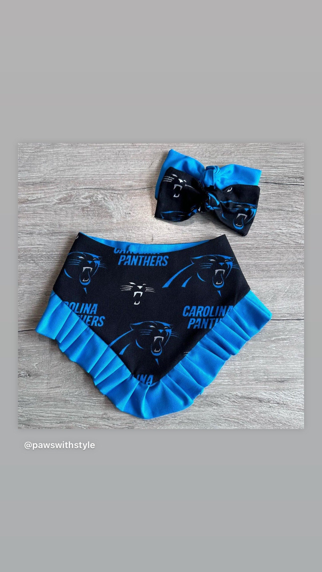 Sport Dog Bandana with Ruffles