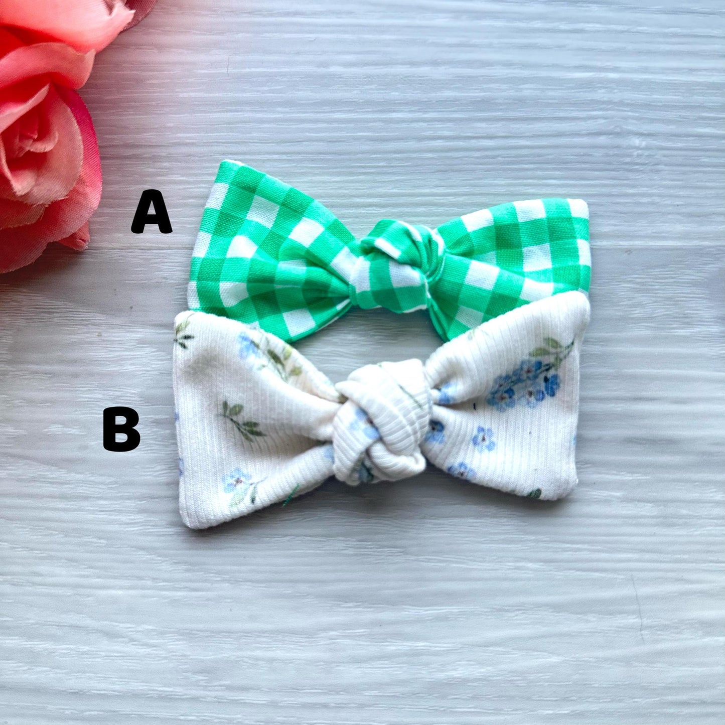 Spring Hair Dog Bow