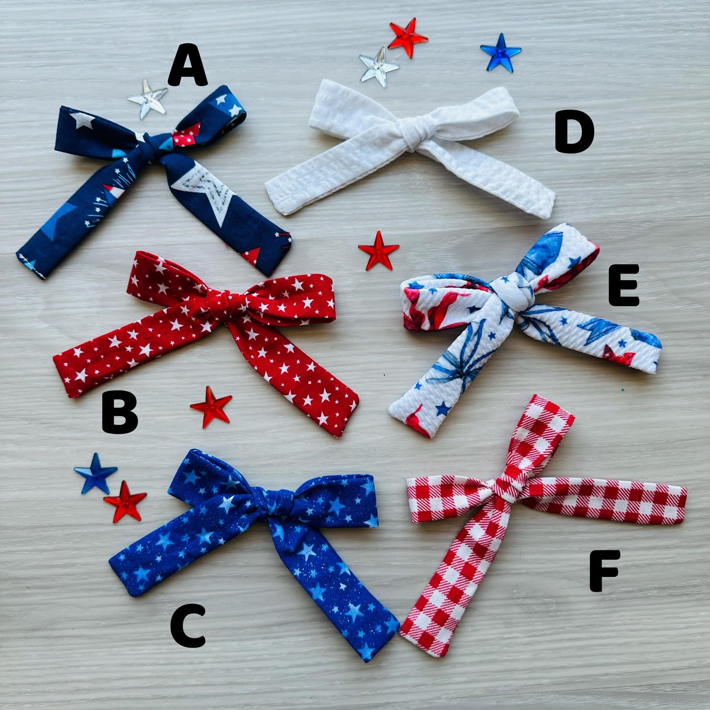 4th of july dog hair bow alligator clip barrette cute pet hair bow patriot red white blue bow star flag pinwheel pet bows with clips