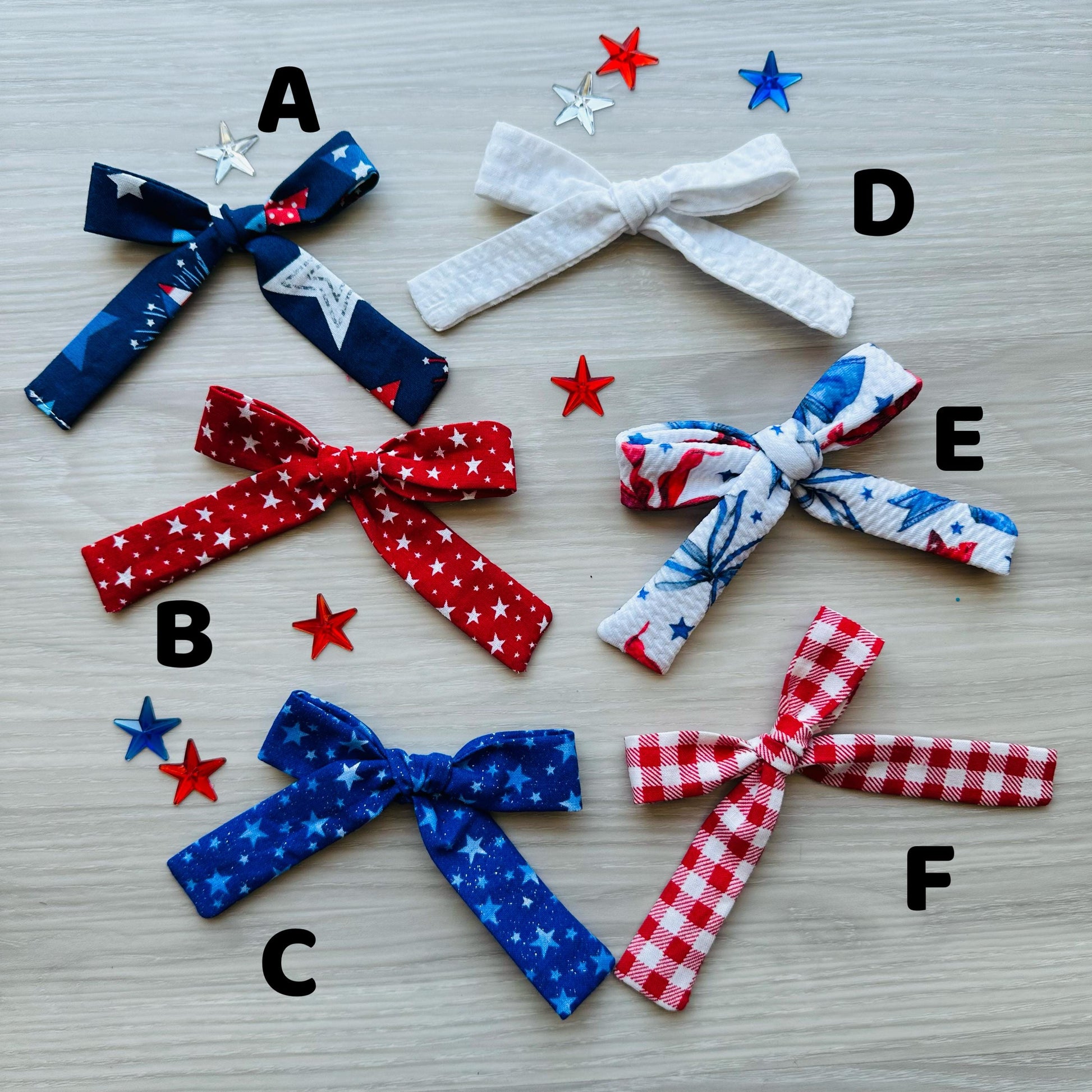 4th of july dog hair bow alligator clip barrette cute pet hair bow patriot red white blue bow star flag pinwheel pet bows with clips
