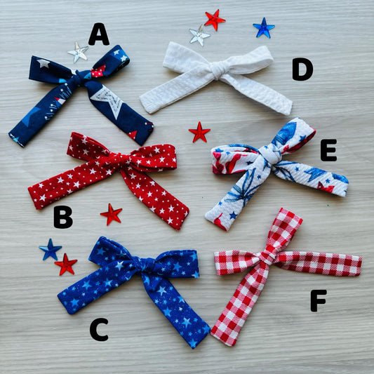 4th of july dog hair bow alligator clip barrette cute pet hair bow patriot red white blue bow star flag pinwheel pet bows with clips