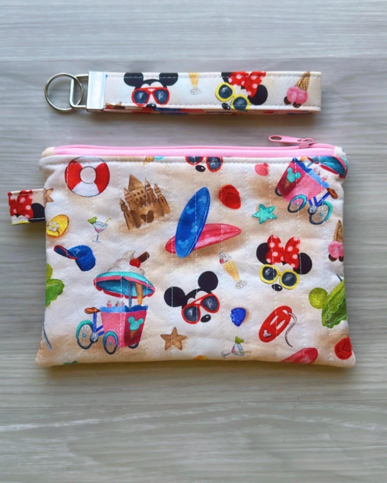 SET Zipper Pouch/Coin w/Matching Key Fob