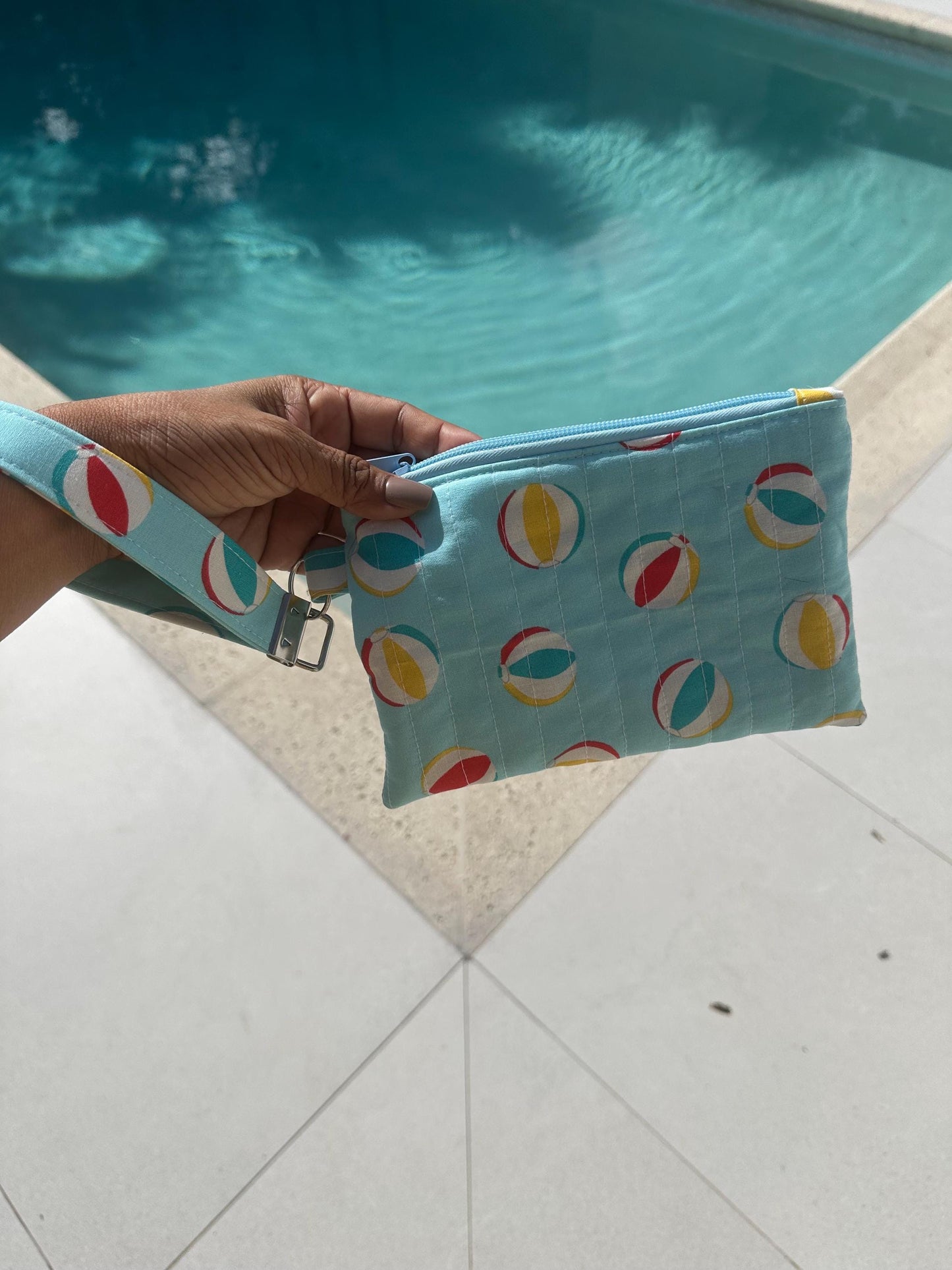 SET Zipper Pouch/Coin w/Matching Key Fob