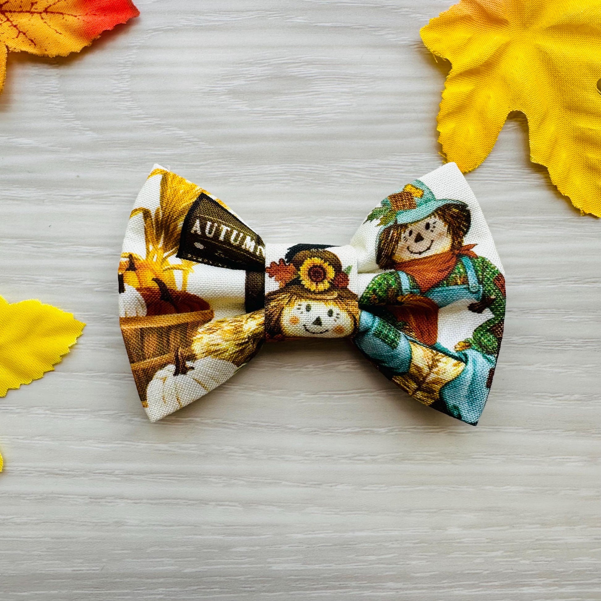 Autumn dog bowties, colorful bows, Dog bowties, Dog Collar Bow Tie, Dog Accessories, Dog Fashion