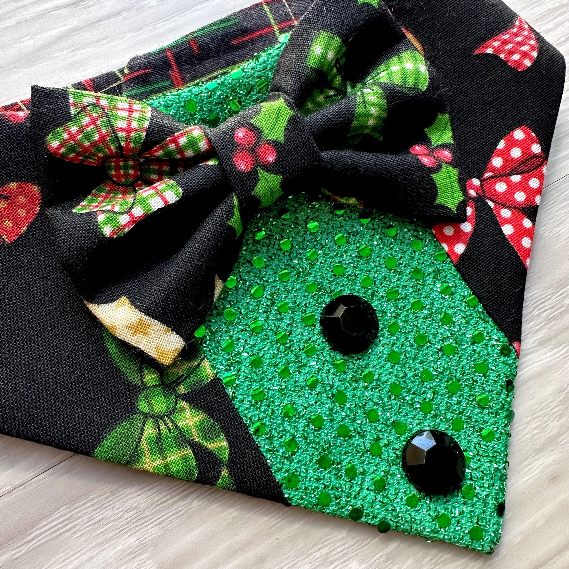 Christmas Dog Tuxedo Bandana, nutcracker dog gift for the holidays dog accessories and cats accessories, dog tux formal dog attire