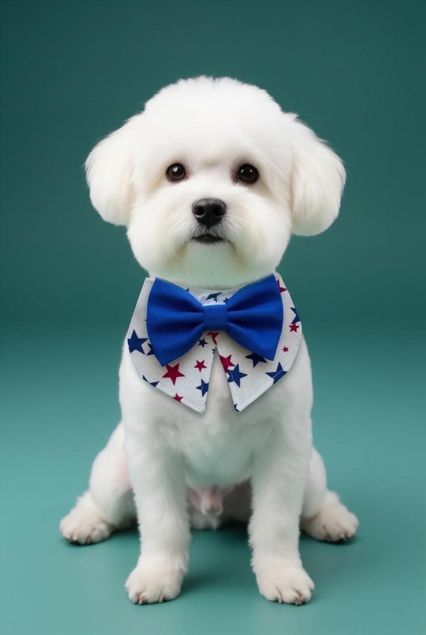 Patriotic Dog Collar Bandana, 4th of July Pet Bandana, USA Scarf, Independence Day Dog Gift, American pet Bandana, Tuxedo for dogs and cats