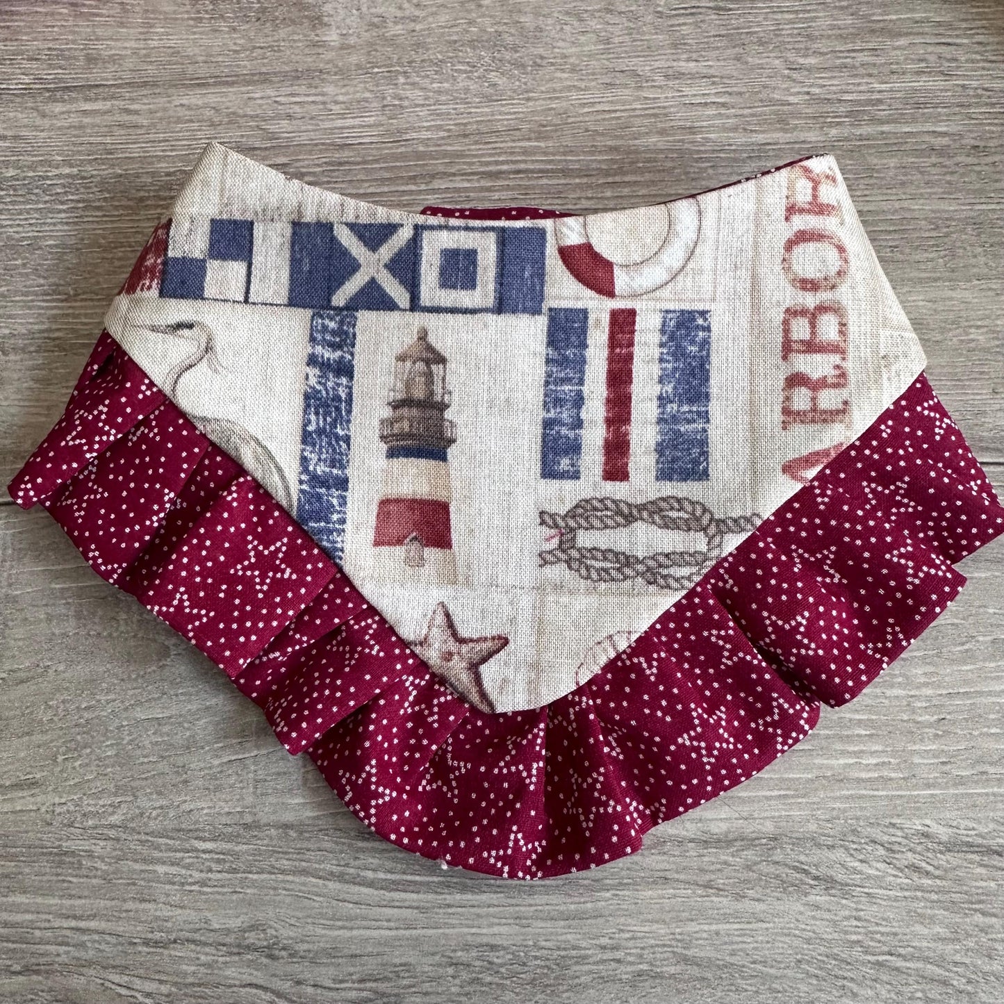 Patriot Lighthouse Dog Bandana