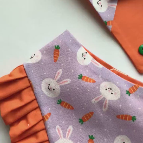 Easter Bunny Dog Bandana Tuxedo, Bow Tie Pet Accessory
