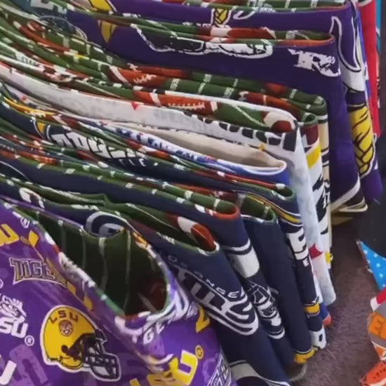 NFL Football Reversible Dog Bandana, Over the Collar Pet Accessories