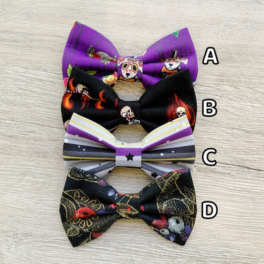 Dia de los muerto dog bowties, day of dead bows, Dog bowties, Dog Collar Bow Tie, Dog Accessories, Dog Fashion